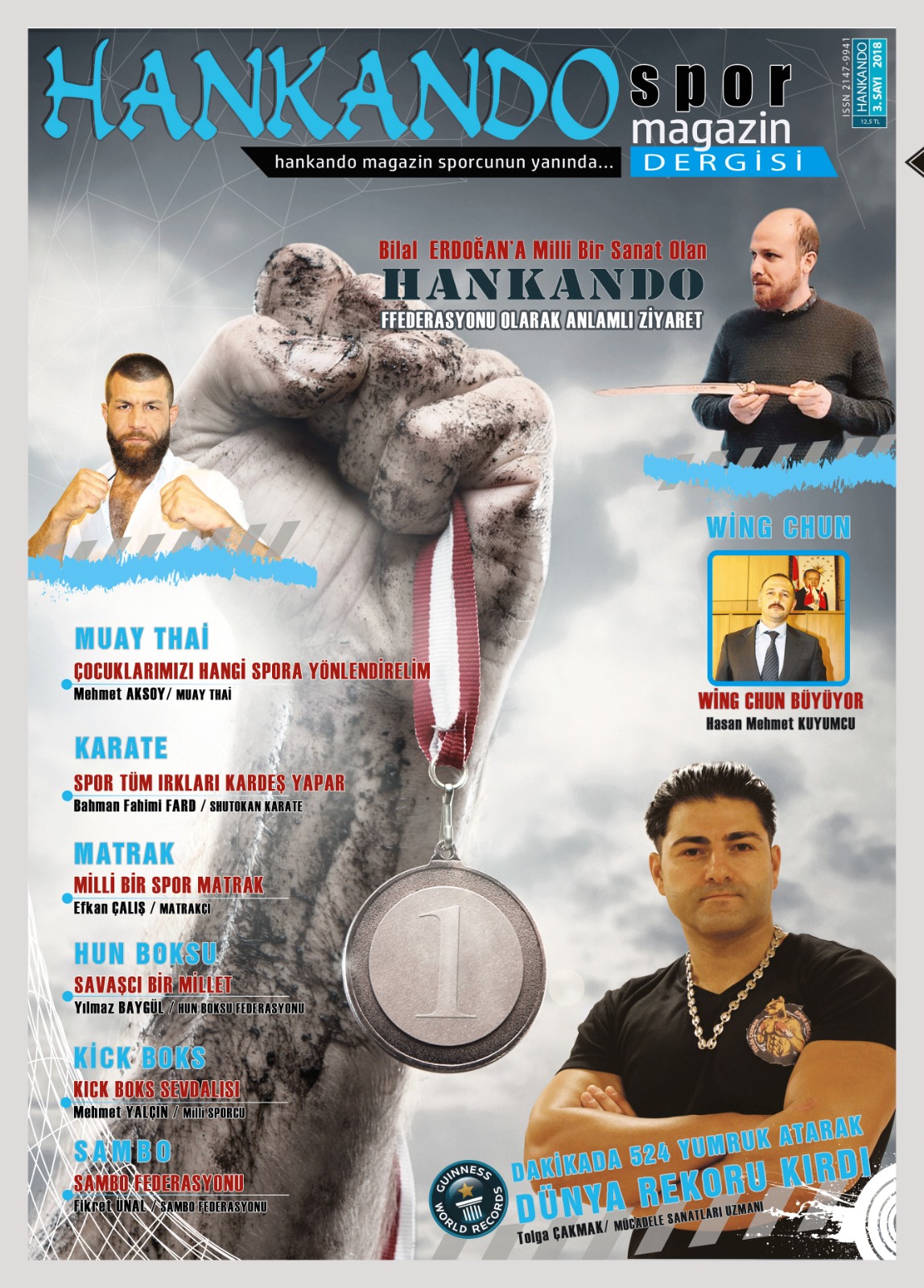 Hankando Spor Magazin Dergisi 3. Sayı - 2018